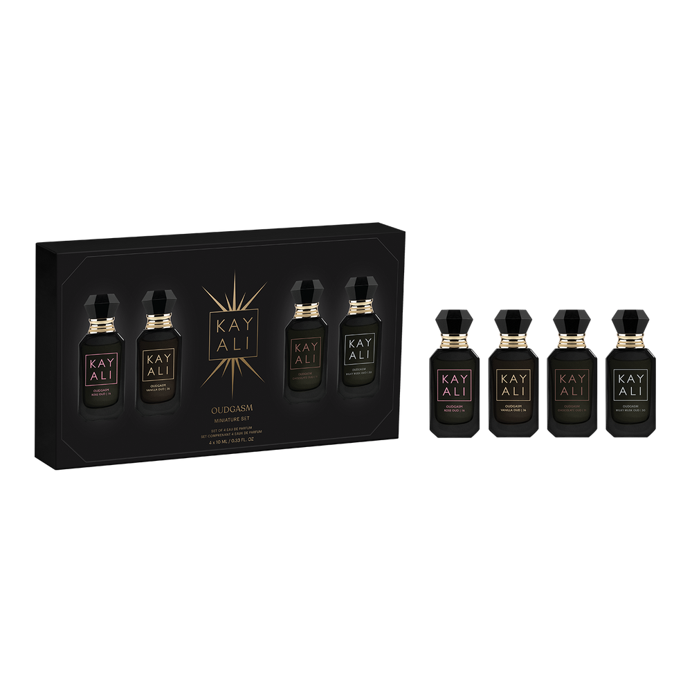 Oudgasm Miniature Set (Vanilla, Rose, Milky Musk, Chocolate)
