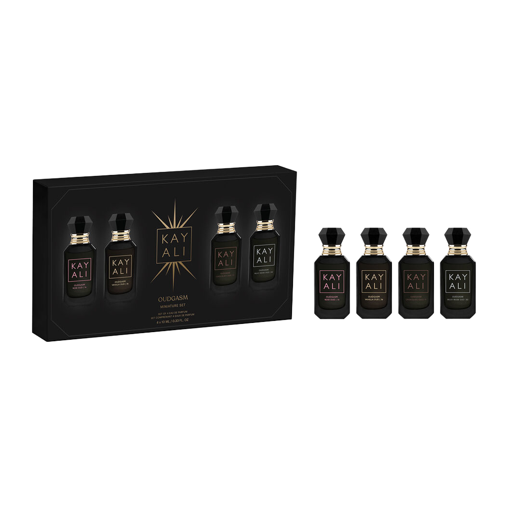 Oudgasm Miniature Set (Cafe, Rose, Tobacco, Vanilla)
